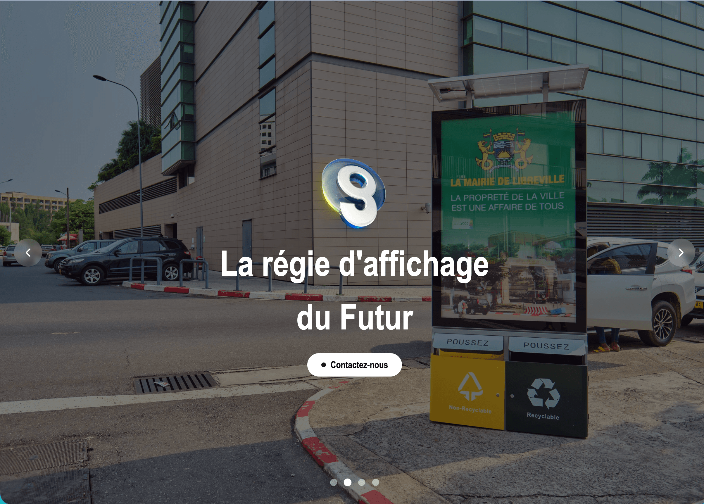 OMNIUM GABON — Vitrine & cartographie publicitaire, capture 1