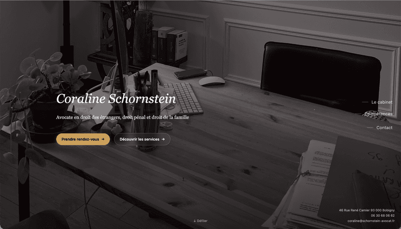 Cabinet d'avocat Coraline Schornstein