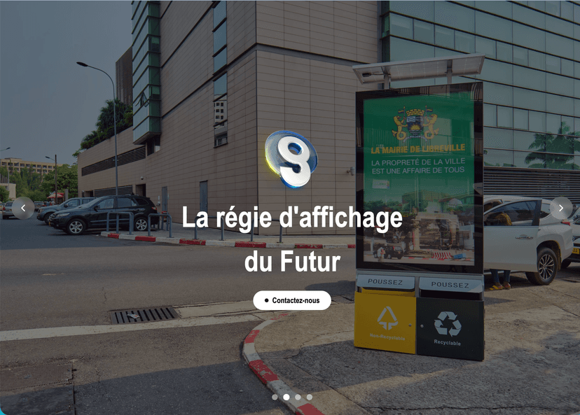 OMNIUM GABON - Vitrine & cartographie publicitaire